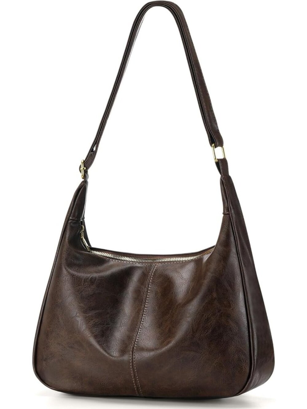 Ultra Soft Leather Hobo Bag for Women | Stylish Slouchy Shoulder Tote